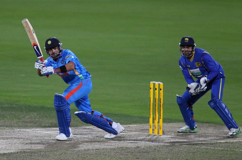 Virat Kohli during his Hobart knock in 2012. Pic: Getty Images